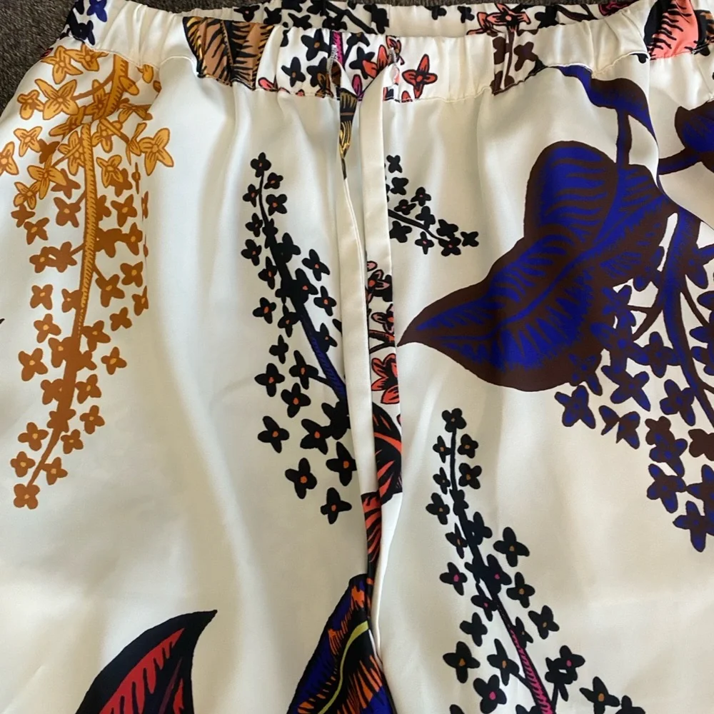 STINE GOYA Floral Print Trousers Size XS - Picture 2 of 8